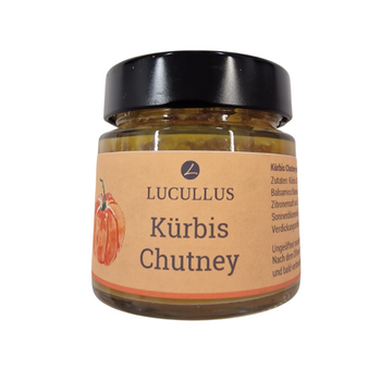 Kürbis Chutney mit Ingwer und buntem Pfeffer