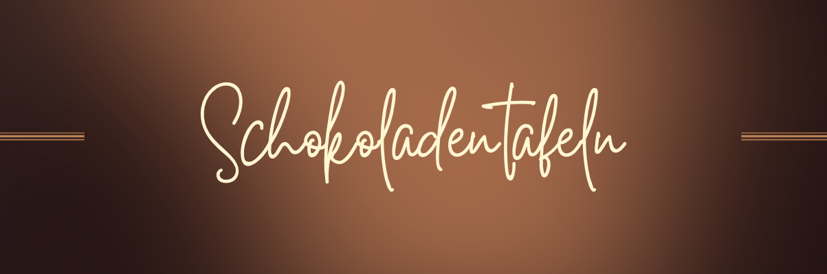 Schokoladentafeln