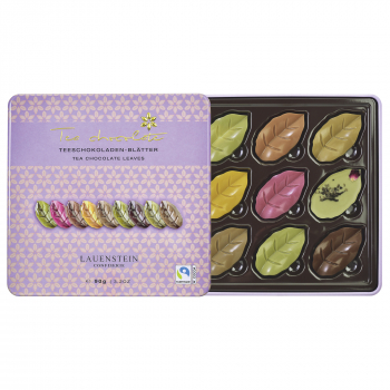 Produktbild Schokoladen-Teeblätter, EH Chocoladen, handgefertigt
