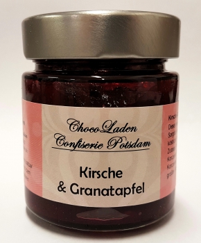 Kirsche Granatapfel Fruchtaufstrich