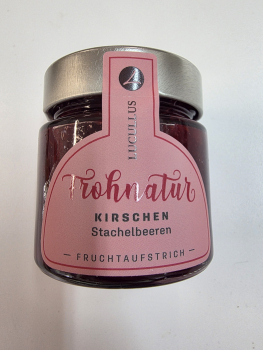 Kirschen & Stachelbeeren Fruchtaufstrich