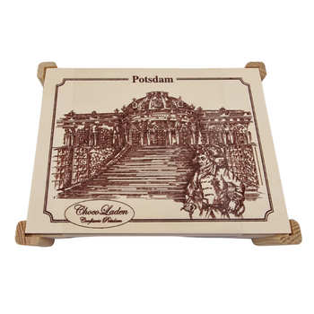 Pralinenauswahl 125g Potsdamer Schatzkästchen aus Holz (Alkoholfrei)