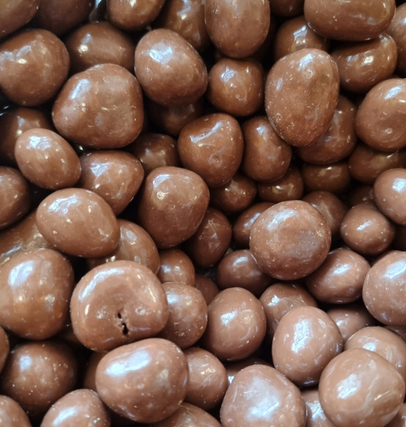 Himbeeren in Vollmilch