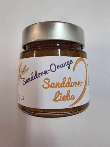 Sanddorn-Orangen Fruchtaufstrich Sommer Edition