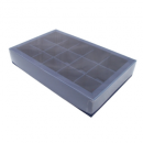Stegpackung Pralinen 15er blau