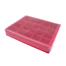 Stegpackung Pralinen 20er rot